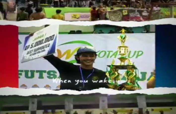 Juara 1 Best Supporter Futsal Walikota Cup 2022 Kota Pontianak